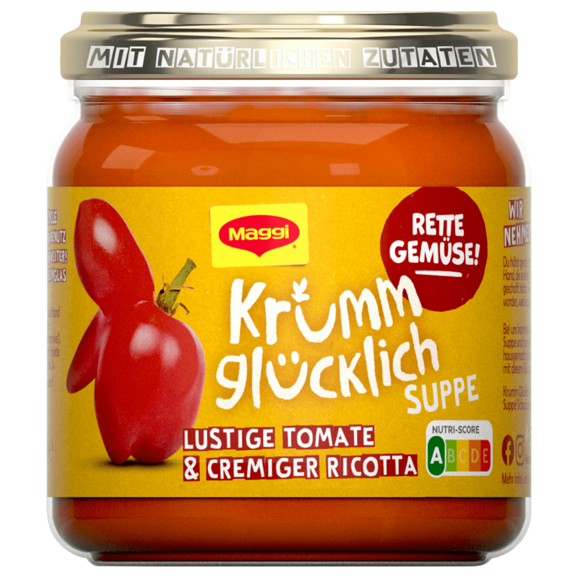 Maggi Suppe Tomate & cremiger Ricotta 350ml